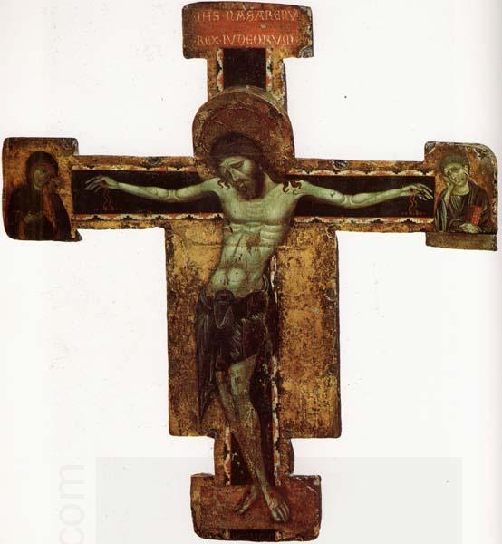 unknow artist Cross,with Depiction of the Crucifixiom